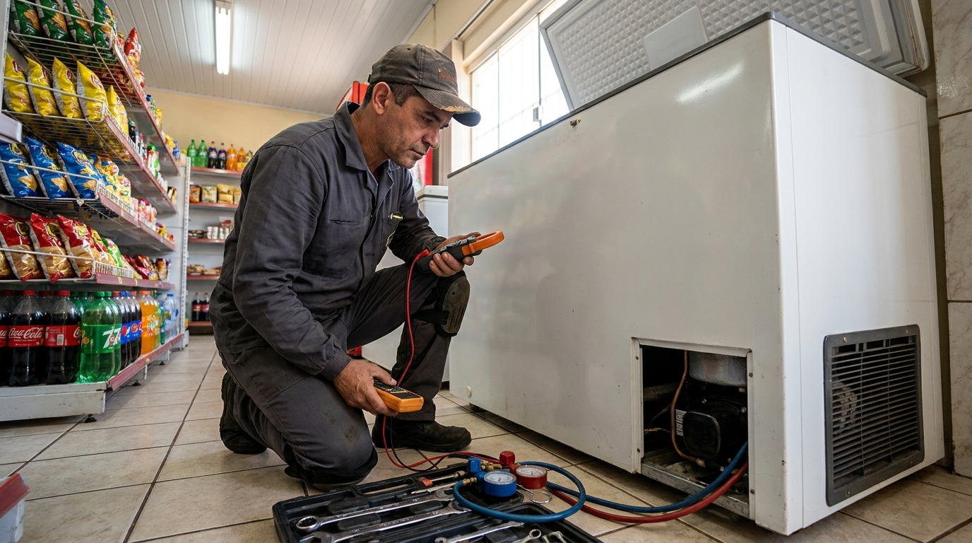 Conserto de placa eletrônica de freezer em Juiz de Fora‑MG